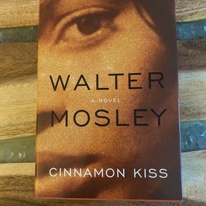 Set of 4 books by Walter Mosley, Cinnamon Kiss published in 2005, signed